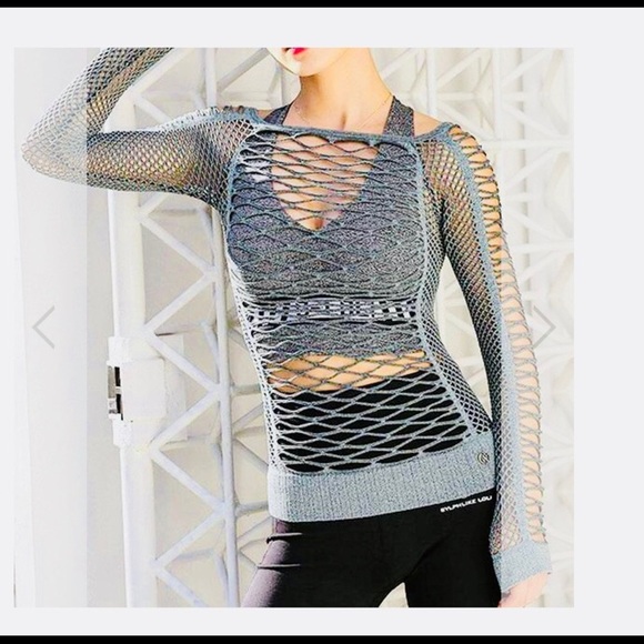 🌴Forever 21 Cutest Hot Pink Mesh Top💕 - Picture 7 of 8